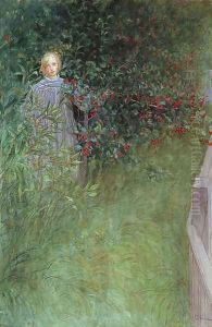 In The Hawthorn by Carl Larsson