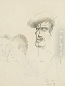 Portraits D'hommes by Roger de La Fresnaye