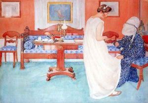 Bridesmaid by Carl Larsson
