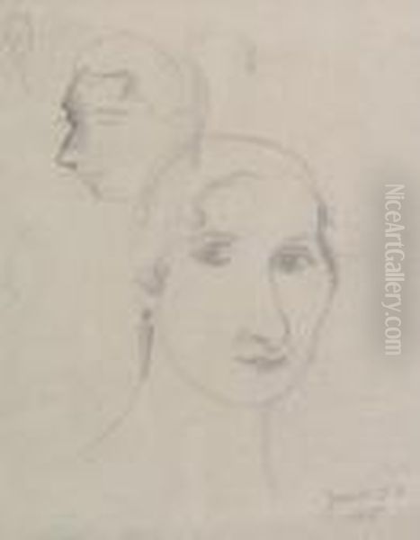 Portrait Headstudies - view 1