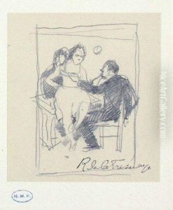 Trois Personnages by Roger de La Fresnaye