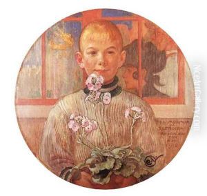 For Granma On Her Birthday by Carl Larsson