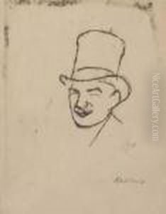 Homme En Chapeau Haut-de-forme by Roger de La Fresnaye