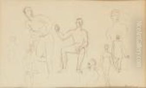 Etude De Personnages by Roger de La Fresnaye