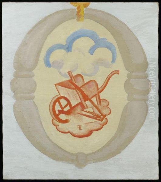 La Brouette (etude Pour La Maison Cubiste D'andre Mare) - view 1