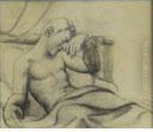 Hombre Acostado by Roger de La Fresnaye