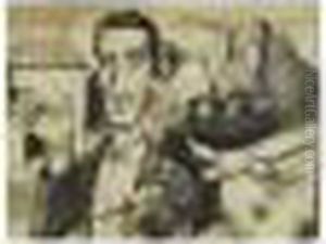 Campesino Con Vaca by Roger de La Fresnaye