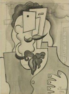Etude Pour L'homme Blond by Roger de La Fresnaye
