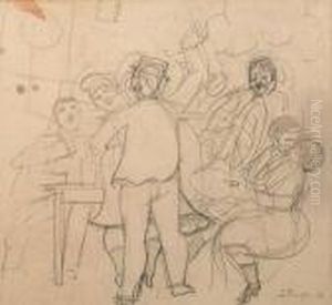 Le 14juillet by Roger de La Fresnaye