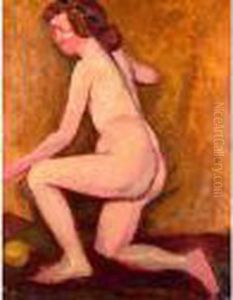 " L'irlandaise ", Vers 1910 by Roger de La Fresnaye