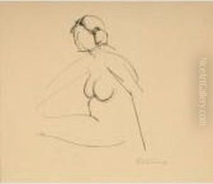 Femme Assise by Roger de La Fresnaye