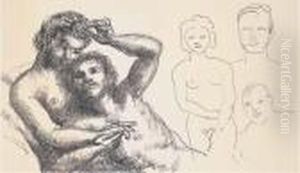 Les Amants by Roger de La Fresnaye