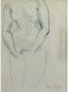 Etude De Nu Feminin by Roger de La Fresnaye