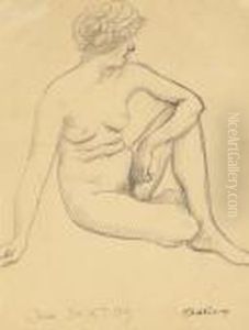 Femme Nue Assise