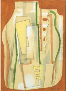 Le Chevalet Du Peintre by Roger de La Fresnaye