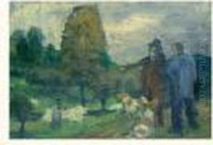 Scene De Chasse by Roger de La Fresnaye
