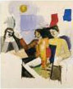 Etude Pour ``la Conquete De L'air' by Roger de La Fresnaye