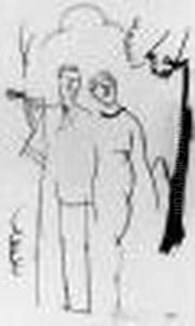 Le Couple Debout by Roger de La Fresnaye