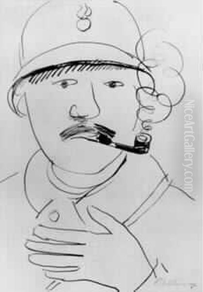Soldat A La Pipe - view 1