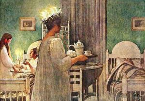 Lucia by Carl Larsson
