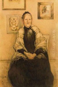 My mother by Carl Larsson