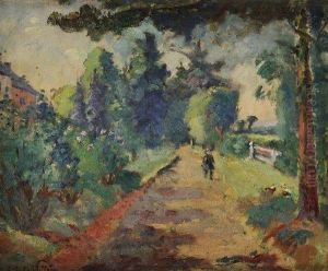 L'allee Rose by Emmanuel De La Villeon