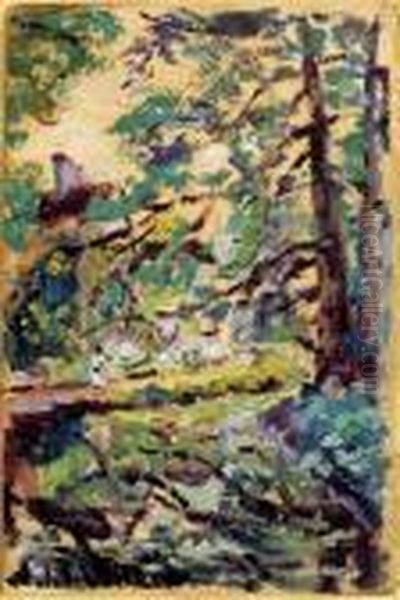 Paysage Avec Un Personnage - view 1