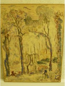 Paysage by Emmanuel De La Villeon