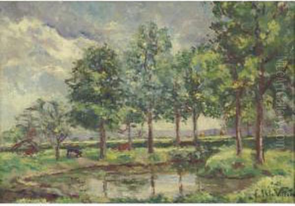 Paysage Aux Vaches (l'etang) - view 1