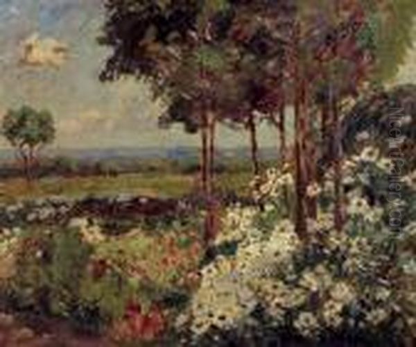 Fleurs Sous Les Pins, Circa 1915 - view 1