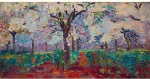 Jardin A La Francaise by Emmanuel De La Villeon
