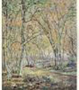 Automne, Le Bois De Salvar, Nievres by Emmanuel De La Villeon
