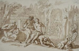 Bacchanale by Gerard de Lairesse