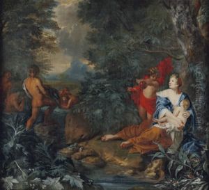 Latone Et Les Grenouilles by Gerard de Lairesse
