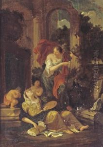 An Allegory Of Painting by Gerard de Lairesse