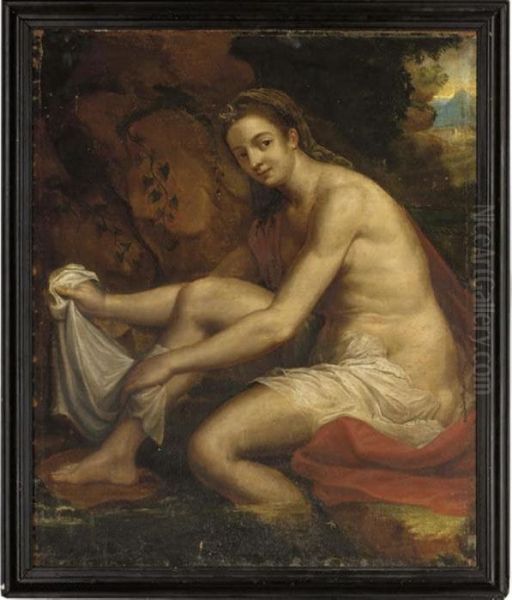 Diana Bathing - view 1