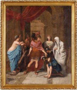 Antik Scen Med Alexander Den Store by Gerard de Lairesse