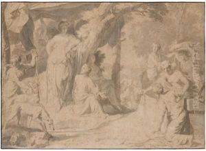 Diane Et Ses Nymphes by Gerard de Lairesse