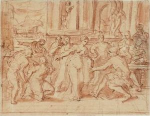 Scene D'histoire Ancienne by Gerard de Lairesse