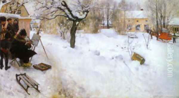 The Open Air Painter 1886 - view 1
