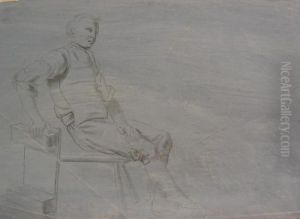 Etude D?homme Assis De Profil by Gerard de Lairesse