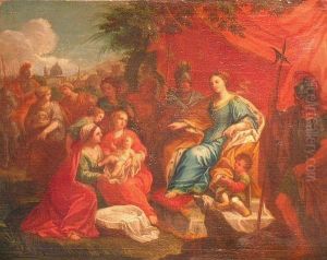 The Infant Moses Presented To Pharaoh's Daughter by Gerard de Lairesse