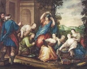 Odysseus Entdeckt Achilles Unter Den Tochtern Des Lykomedes by Gerard de Lairesse
