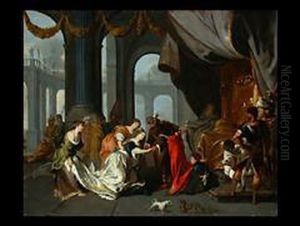 Die Konigin Esther Vor Ahasver by Gerard de Lairesse