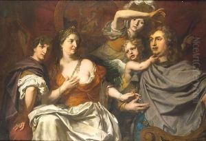 An Allegorical Portrait Of A Family by Gerard de Lairesse