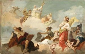 An Allegory Of The Arts, Sciences And Faith by Gerard de Lairesse