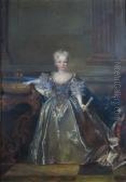 "retrato De Mariana Victoria De Borbon" - view 1