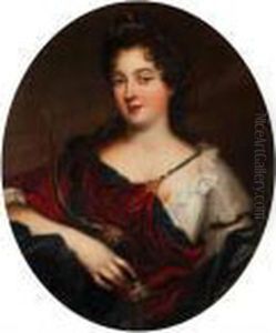 Portrait Of A Lady Asdiana by Nicolas de Largillierre