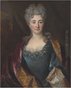 Portrait Of A Lady by Nicolas de Largillierre