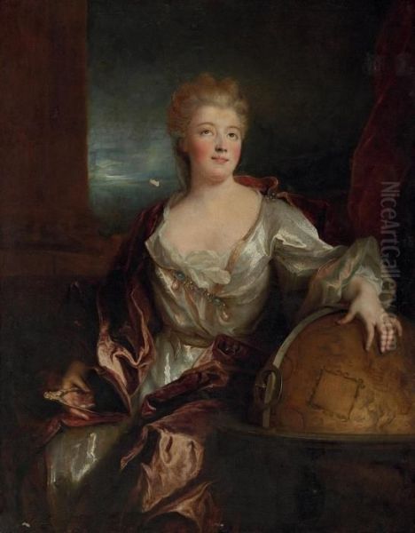 Portrait Of Gabrielle-emilie Le Tonnelier De Breteuil - view 1